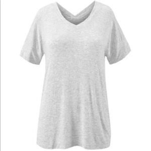 CAbi Double V Short Sleeve Tee Shirt